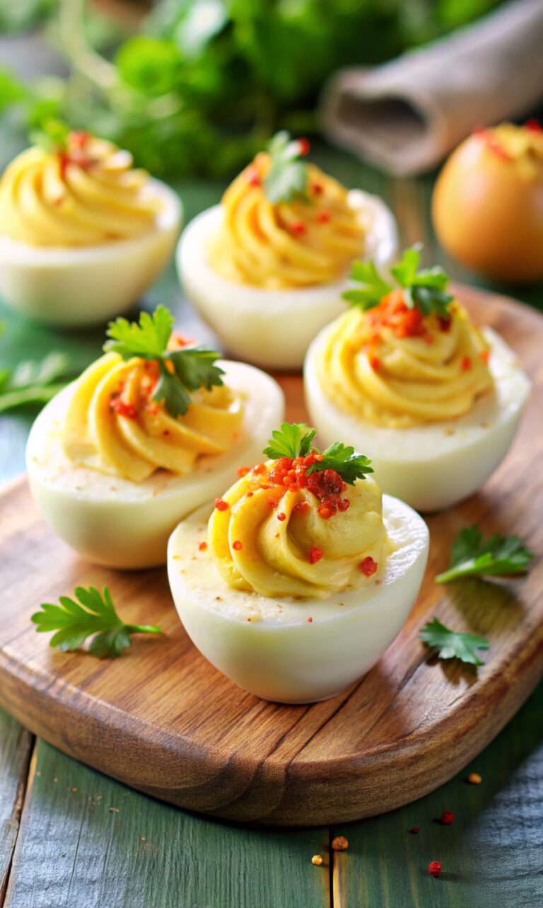 Best Classic Easy Deviled Eggs Recipe in 7 Ingredients