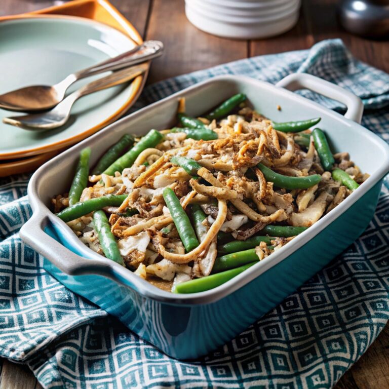 Classic Green Bean Casserole Recipe: A Holiday Favorite