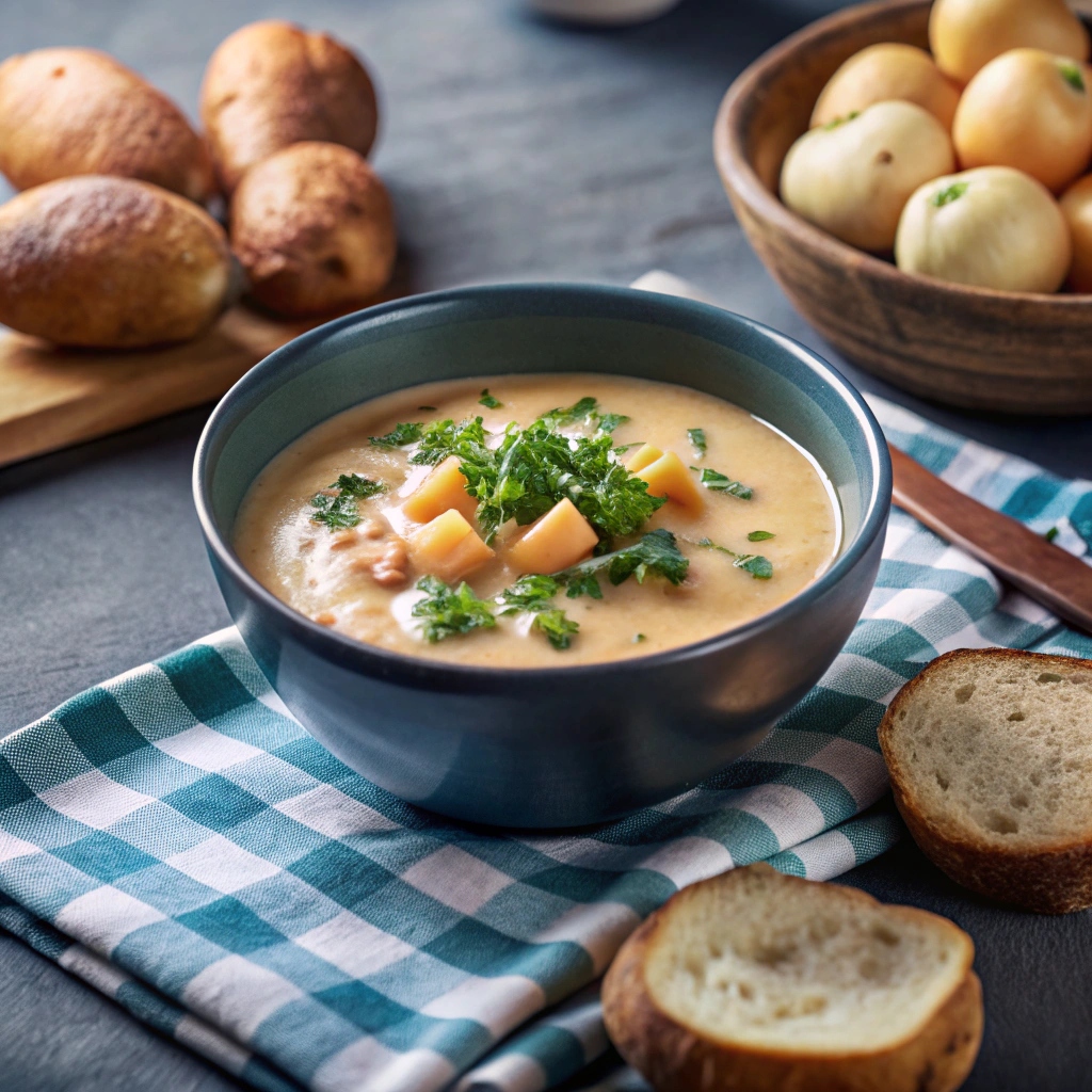 Best Classic Potato Soup Recipe In 10 Ingredients